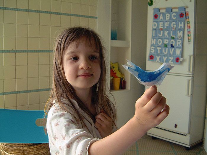 Lou, enfant