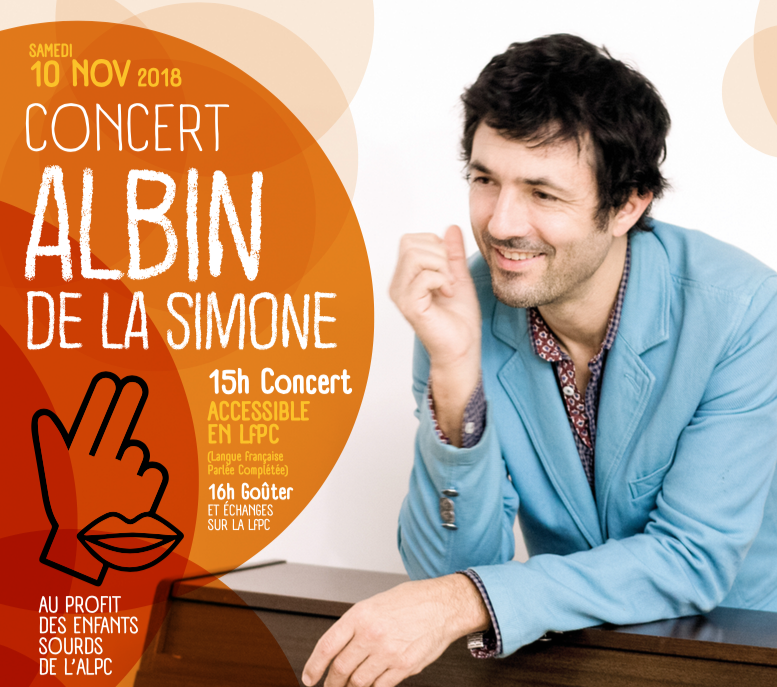 concert Albin de la Simone - ALPC
