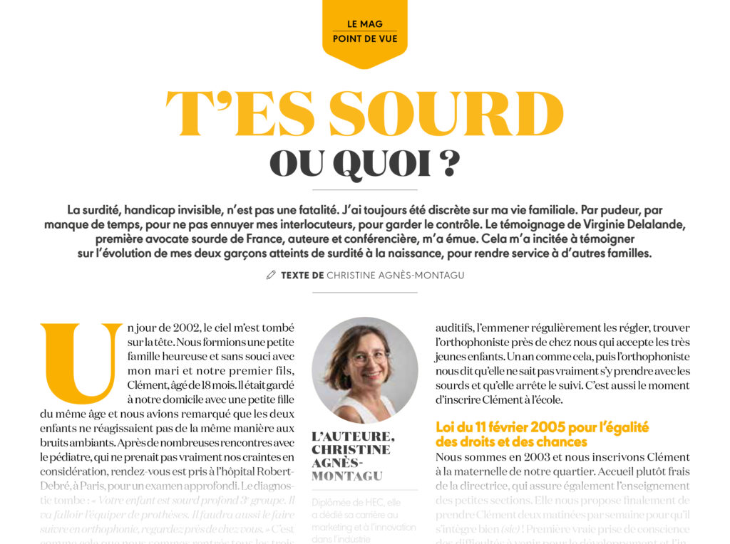 Début article Rotary - Christine Agnès-Montagu - 2025