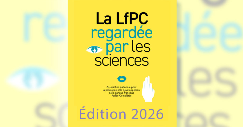 LfPC regardée par les sciences - visuel édition 2026