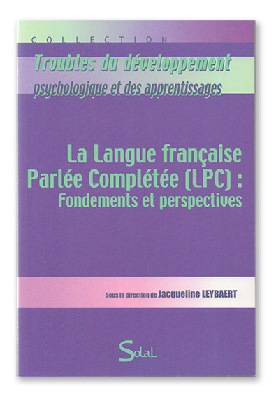 Livre - LPC : fondements et perspectives - J. LEYBAERT